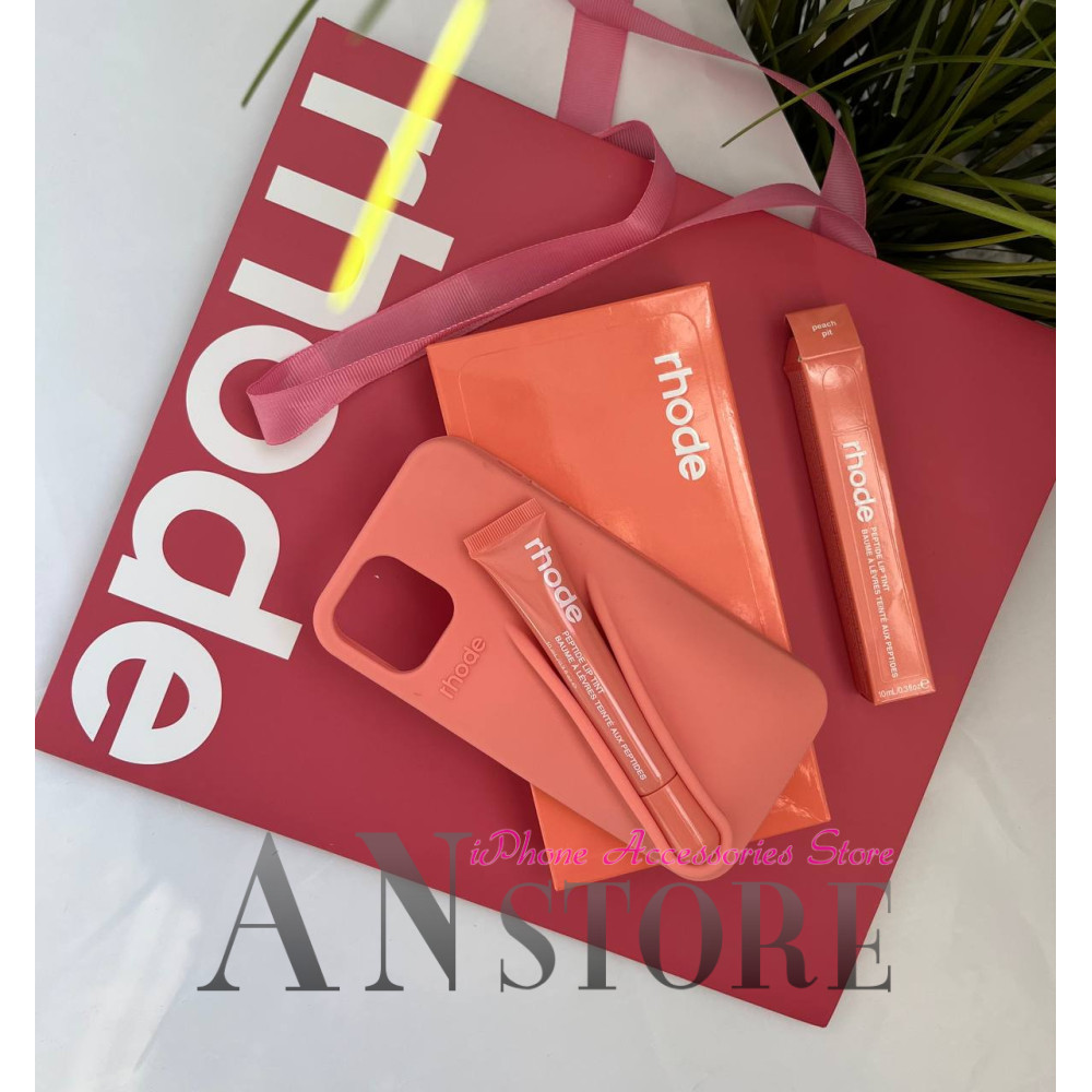 Rhode Peach Pit – оранжевий чохол для iPhone 12 pro